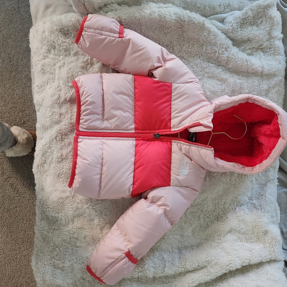 North face Puffer Coat Baby Girl 6-12 Months - Brand New, Never Worn